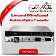 China Supplier High Performance Economical CATV 1550nm External Modulated Optical Laser Transmitter